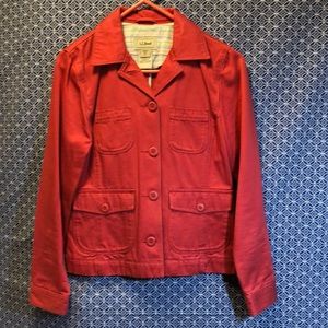 LL Bean Pink Jacket